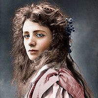Buy canvas prints of Maude Adams 1872-1953. From the collection: Most Beautiful Women by Dejan Travica