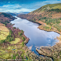 Buy canvas prints of Aerial Shot of Thirlmere  by Keith Dawson