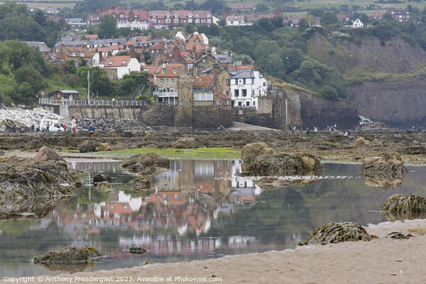 Robin Hood Bay Picture Board by Anthony Prendergast