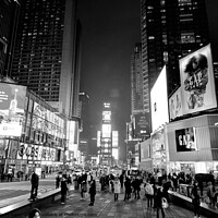 Buy canvas prints of Broadway at night by Robert Sayer