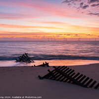 Buy canvas prints of Caister Sunrise  by Daniel Gray