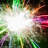 Buy canvas prints of Fireworks in the sky by Man And Life