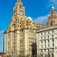 Buy canvas prints of Royal Liver Building by Man And Life