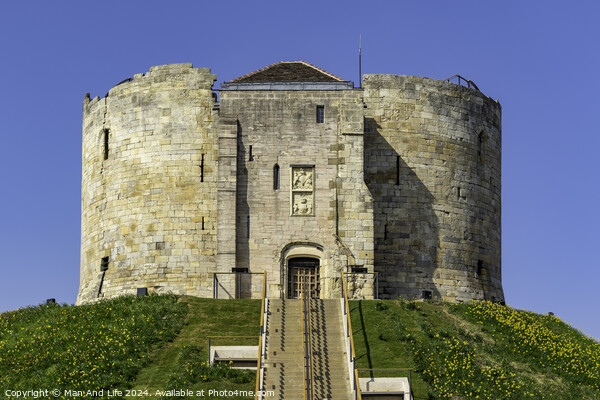 York Castle Picture Board by Man And Life