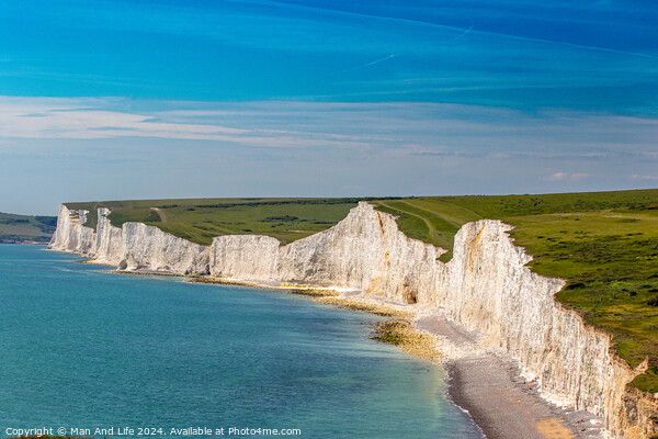 White Cliffs of Dover Picture Board by Man And Life