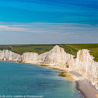 Buy canvas prints of White Cliffs of Dover by Man And Life