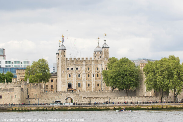 Tower of London Picture Board by Man And Life