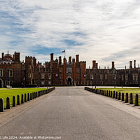 Buy canvas prints of Hampton Court Palace by Man And Life