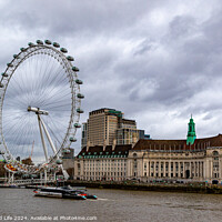 Buy canvas prints of London Eye by Man And Life