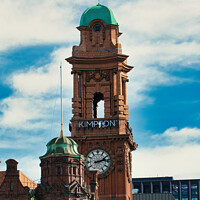 Manchester Clock Tower Cityscape