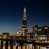 Buy canvas prints of The Shard, London by Adrian Victory-Daly