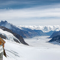 Buy canvas prints of Snow and glazier in the alps by Neil McKenzie