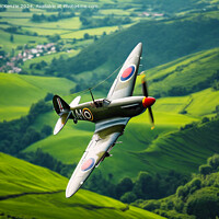 Buy canvas prints of Supermarine Spitfire  by Neil McKenzie