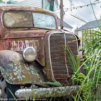 Buy canvas prints of Worn and Rusted 1937 Ford Model 85 Truck  by William Morgan
