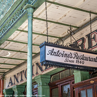 Buy canvas prints of Historic Antoine's Restaurant in the French Quarter of New Orleans  by William Morgan