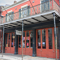 Buy canvas prints of The Historic Toulouse Theatre in New Orleans  by William Morgan