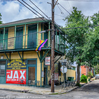 Buy canvas prints of Historic Beer Parlor in New Orleans, Louisiana, USA  by William Morgan