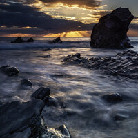 Buy canvas prints of Dollar Cove by Phil Lyons