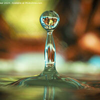 Buy canvas prints of Water Droplet by John Parker