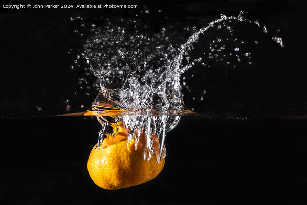 Splash Satsuma Picture Board by John Parker