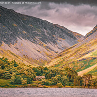 Buy canvas prints of Buttermere in the Lake District, Cumbria by John Parker