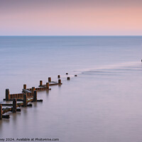 Buy canvas prints of Dawn calm at Overstrand by Paul Edney