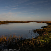 Buy canvas prints of Morning calm at Thornham by Paul Edney