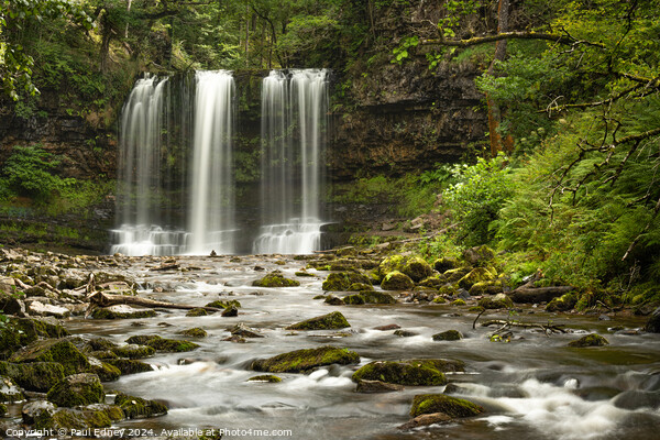 Sgwd yr Eira in Waterfall Country, Wales. Picture Board by Paul Edney