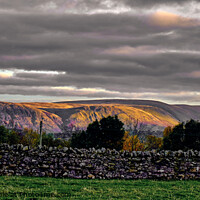 Buy canvas prints of High Street Fell in the sun, Cumbria. by Phil Brown