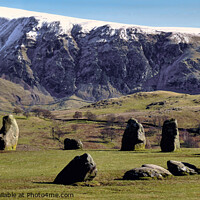 Buy canvas prints of Castlerigg Stone Circle, Keswick,Cumbria. by Phil Brown