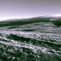 Buy canvas prints of Clouds rolling over Wild Boar Fell in the Yorkshire Dales by Phil Brown