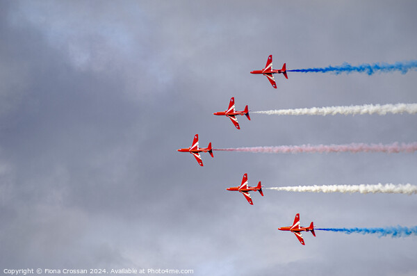 Red Arrows Picture Board by Fiona Crossan