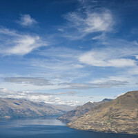 Buy canvas prints of lake waikatipu, queenstown by Adrian Smyth