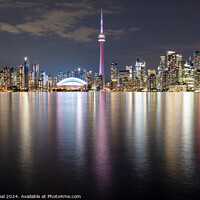 Buy canvas prints of Toronto Skyline by Peter Heal