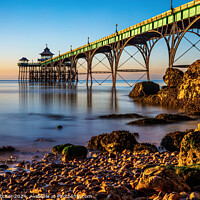 Buy canvas prints of Clevedon Pier  by Craig Thatcher