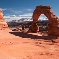 Buy canvas prints of Delicate Arch at Arches National Park by Robert Waltman