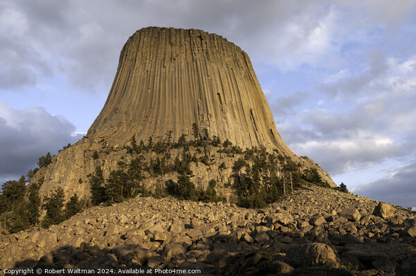 Devils Tower National Monument in Wyoming. Picture Board by Robert Waltman