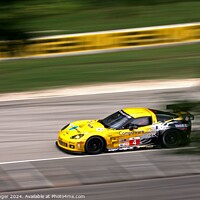 Buy canvas prints of Corvette By Chevrolet Racing by Pete Klinger