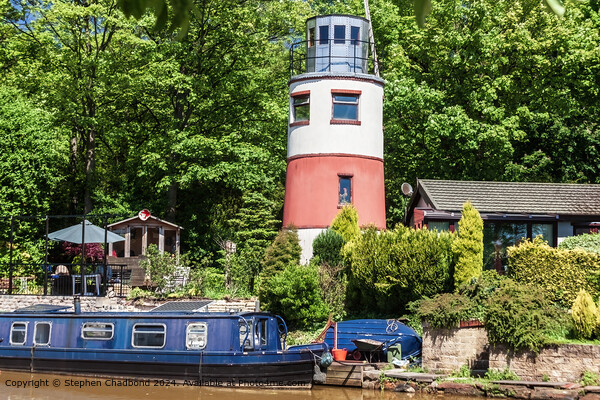 Monton Lighthouse by Bridgewater Canal Picture Board by Stephen Chadbond
