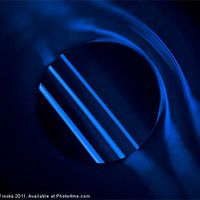 Buy canvas prints of Minimal Motion - (in blue) by chief rocka