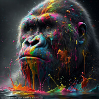 Buy canvas prints of Gorilla by gary allan