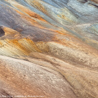 Buy canvas prints of Earth's Tapestry: A Colorful Terrain by FocusArt Flow