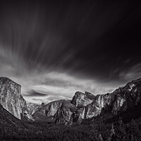 Buy canvas prints of Yosemtie Valley Black and White by Ian Good