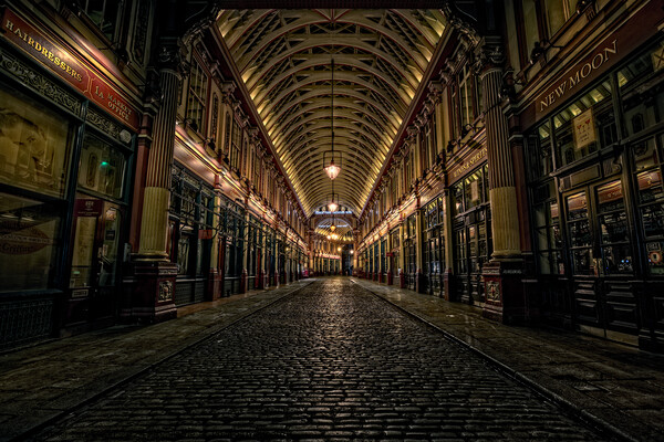 LeadenHall Market Picture Board by Ian Good
