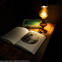 Buy canvas prints of Late night reading by Average Images
