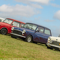Buy canvas prints of British Minis by Average Images