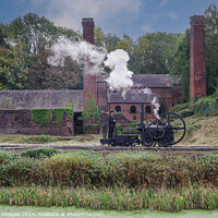 Buy canvas prints of Steam locomotion by Average Images