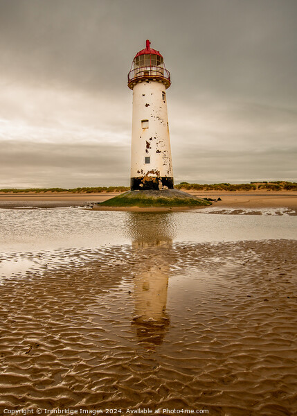 Point of Ayr Picture Board by Ironbridge Images