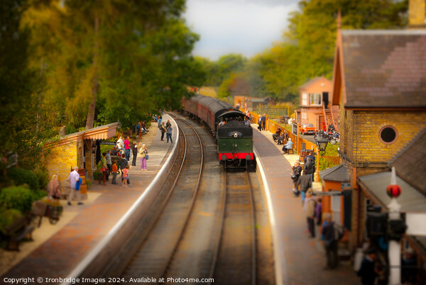 Model railway Picture Board by Ironbridge Images