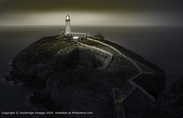 South Stack Lighthouse  Picture Board by Ironbridge Images